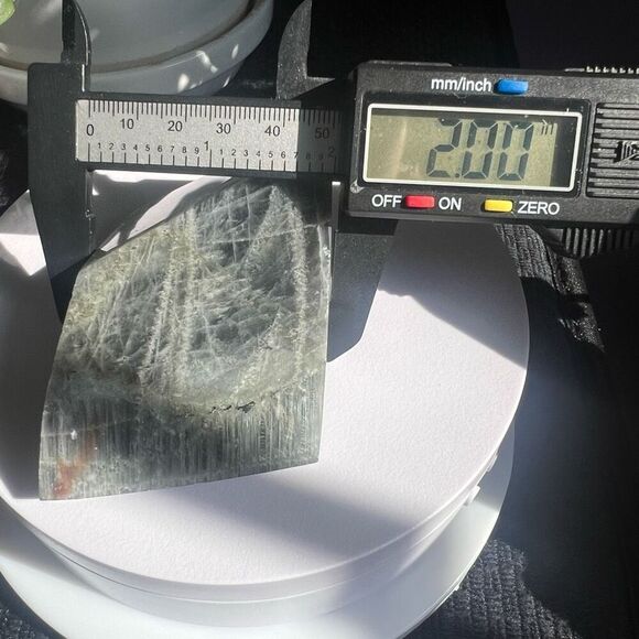 Labradorite Crystal Freeform Meditation Stone (#2) - Picture 13 of 16